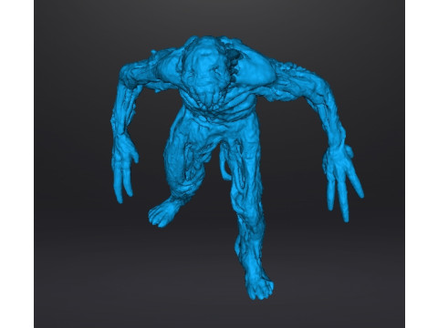 RE7 MOLDED MONSTER MINIATURE MODEL FOR HORROR OR FANTASY GAMES RPG DND 3Dプリントモデル
