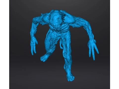 RE7 模制怪物微型模型，适用于恐怖或奇幻游戏角色扮演游戏 DND 3D 打印模型