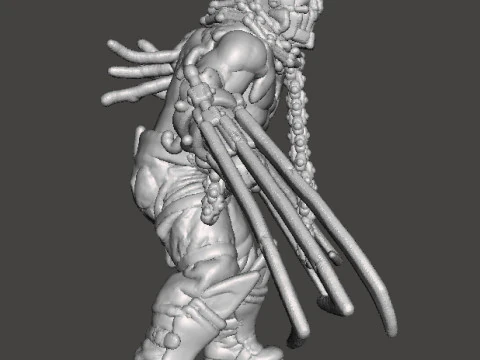 RE4 GARRADOR MINIATURE MODEL FOR HORROR OR FANTASY GAMES RPG DND 3D Print Model