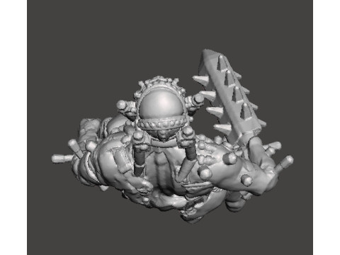 ZOMBIE BRUTE NAZI EXPERIMENT MINIATURE MODEL FIGURE FOR SCIFI GAMES RPG DND 3D 打印模型