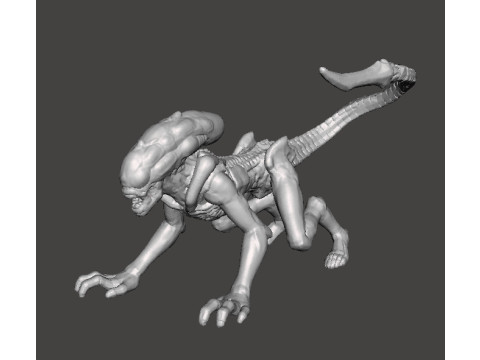 ALIENS BURSTER MINIATURE MODEL FOR SCIFI AND FANTASY GAMES RPG DND Modelo de Impressão 3D
