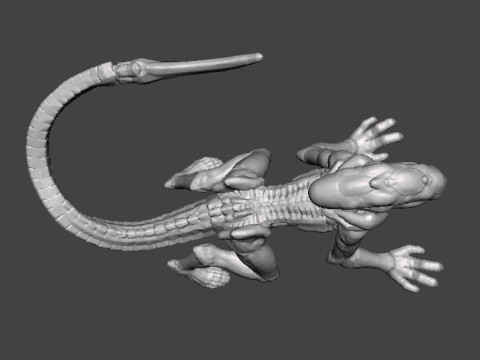 ALIENS BURSTER MINIATURE MODEL FOR SCIFI AND FANTASY GAMES RPG DND Modelo de Impressão 3D