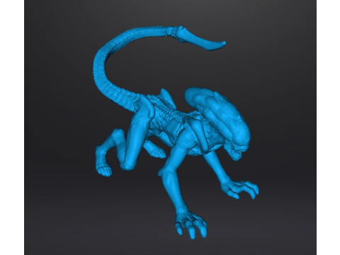 ALIENS BURSTER MINIATURE MODEL FOR SCIFI AND FANTASY GAMES RPG DND Modelo de Impressão 3D