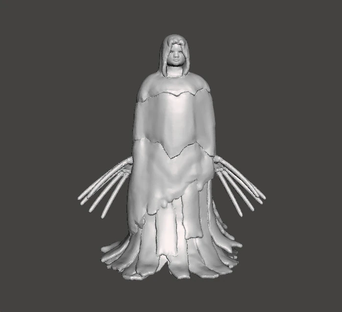 THE ENTITY MONSTER MINIATURE MODEL HORROR FANTASY GAMES RPG DND 3D Print Model .c4d .max .obj .3ds .fbx .stl .blend 