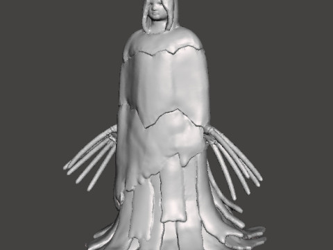 THE ENTITY MONSTER MINIATURE MODEL HORROR FANTASY GAMES RPG DND Modelo de impresión 3D