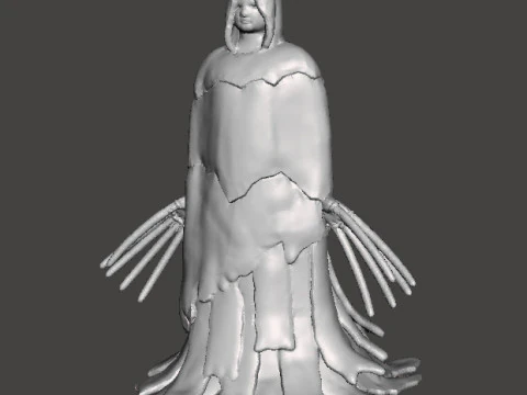 THE ENTITY MONSTER MINIATURE MODEL HORROR FANTASY GAMES RPG DND 3D Print Model