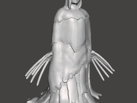 THE ENTITY MONSTER MINIATURE MODEL HORROR FANTASY GAMES RPG DND 3D Print Model