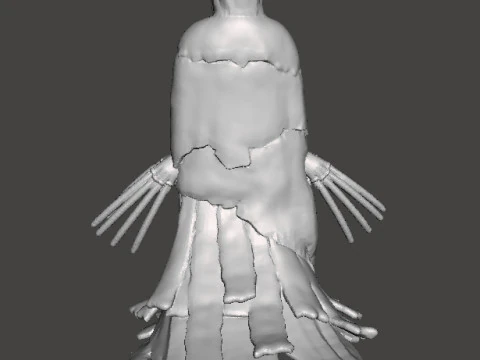 THE ENTITY MONSTER MINIATURE MODEL HORROR FANTASY GAMES RPG DND 3D Print Model