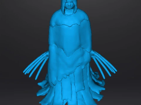 THE ENTITY MONSTER MINIATURE MODEL HORROR FANTASY GAMES RPG DND 3D Print Model