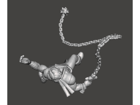 RICHTER BELMONT CASTLEVANIA MINIATURE MODEL FOR FANTASY OR HORROR GAMES RPG DND 3D 프린트 모델