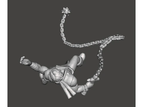 MODELLO IN MINIATURA RICHTER BELMONT CASTLEVANIA PER GIOCHI FANTASY O HORROR RPG DND Modello di stampa 3D