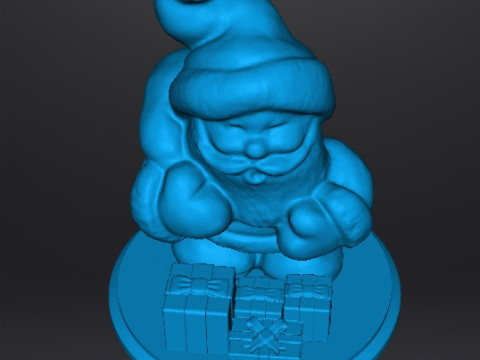 SANTA CLAUS CHRISTMAS VINTAGE FIGURE MODEL STATUE ORNAMENT 3D-Druckmodell