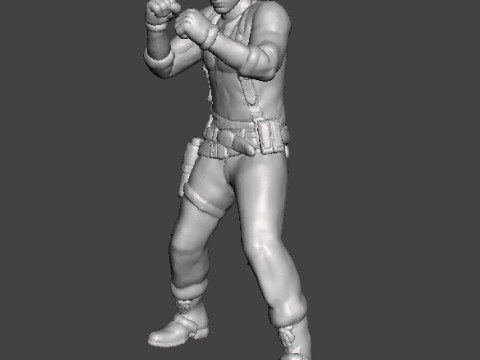 RE JAKE MULLER MINIATURE MODEL FOR HORROR OR FANTASY GAMES RPG DND 3D Baskı Modeli