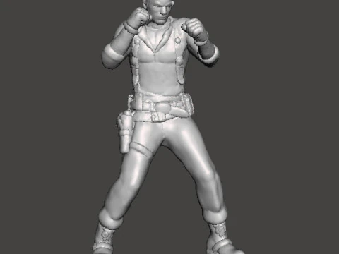 RE JAKE MULLER MINIATURE MODEL FOR HORROR OR FANTASY GAMES RPG DND 3D Print Model