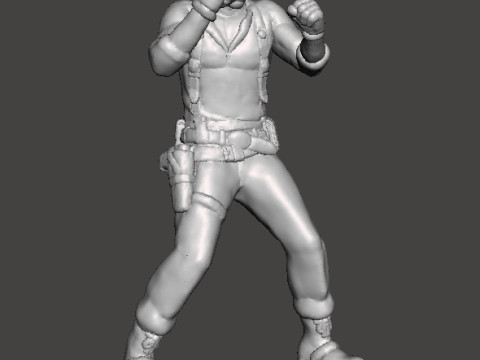 RE JAKE MULLER MINIATURE MODEL FOR HORROR OR FANTASY GAMES RPG DND 3D Baskı Modeli