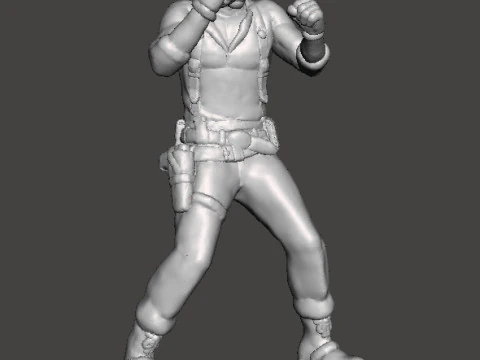 RE JAKE MULLER MINIATURE MODEL FOR HORROR OR FANTASY GAMES RPG DND 3D Print Model