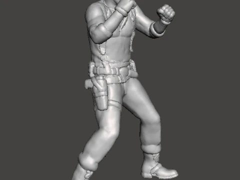 RE JAKE MULLER MINIATURE MODEL FOR HORROR OR FANTASY GAMES RPG DND 3D Print Model