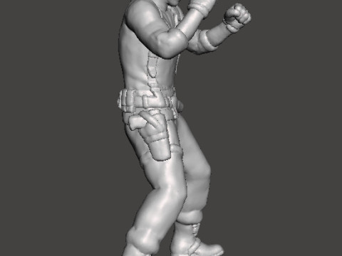 RE JAKE MULLER MINIATURE MODEL FOR HORROR OR FANTASY GAMES RPG DND 3D Baskı Modeli