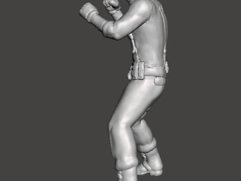 RE JAKE MULLER MINIATURE MODEL FOR HORROR OR FANTASY GAMES RPG DND 3D Print Model