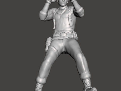 RE JAKE MULLER MINIATURE MODEL FOR HORROR OR FANTASY GAMES RPG DND 3D Baskı Modeli