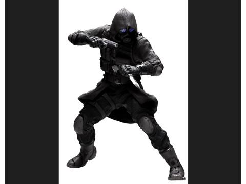 RE VECTOR OPERATOR MINIATURE MODEL FOR HORROR OR FANTASY GAMES RPG DND 3D Принт Модель