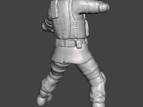 RE VECTOR OPERATOR MINIATURE MODEL FOR HORROR OR FANTASY GAMES RPG DND 3D Принт Модель
