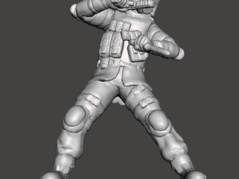 RE VECTOR OPERATOR MINIATURE MODEL FOR HORROR OR FANTASY GAMES RPG DND 3D Принт Модель