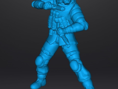 RE VECTOR OPERATOR MINIATURE MODEL FOR HORROR OR FANTASY GAMES RPG DND 3D Принт Модель