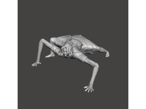 RE7 MUTATED MARGUERITE MINIATURE MODEL FOR HORROR OR FANTASY GAMES RPG DND 3D Print Model