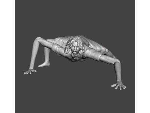 RE7 MUTATED MARGUERITE MINIATURE MODEL FOR HORROR OR FANTASY GAMES RPG DND 3D Print Model