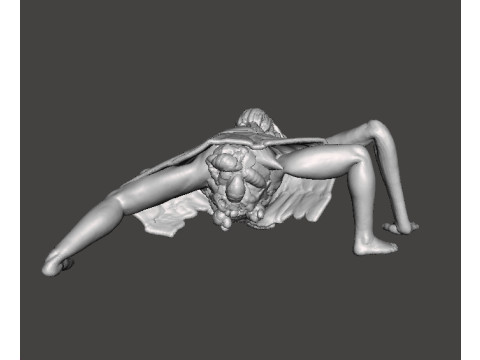 RE7 MUTATED MARGUERITE MINIATURE MODEL FOR HORROR OR FANTASY GAMES RPG DND 3D Print Model