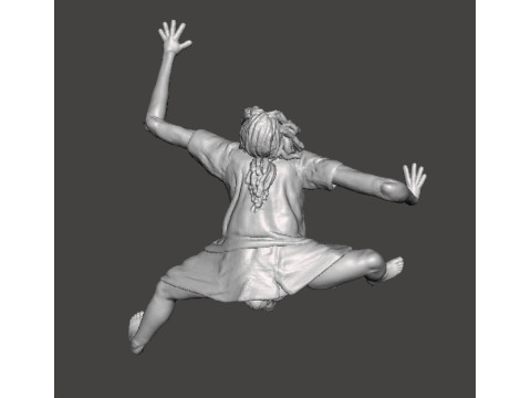 RE7 MUTATED MARGUERITE MINIATURE MODEL FOR HORROR OR FANTASY GAMES RPG DND 3D Print Model