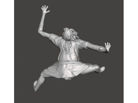 RE7 MUTATED MARGUERITE MINIATURE MODEL FOR HORROR OR FANTASY GAMES RPG DND 3D Print Model