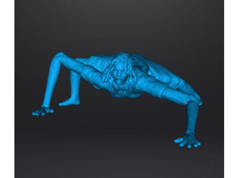 RE7 MUTATED MARGUERITE MINIATURE MODEL FOR HORROR OR FANTASY GAMES RPG DND 3D Print Model