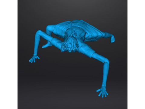 RE7 MUTATED MARGUERITE MINIATURE MODEL FOR HORROR OR FANTASY GAMES RPG DND 3D Print Model