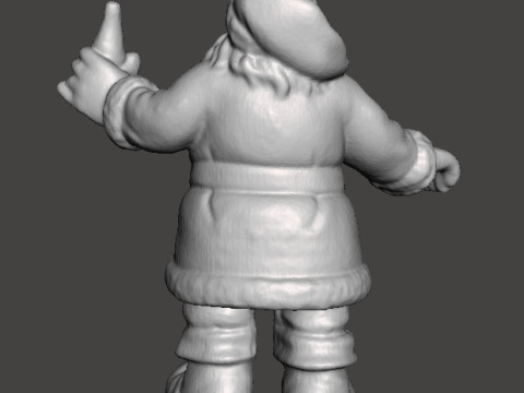 SANTA CLAUS COCA COLA CHRISTMAS VINTAGE PROMOTIONAL FIGURE MODEL STATUE ORNAMENT Modelo de impresión 3D