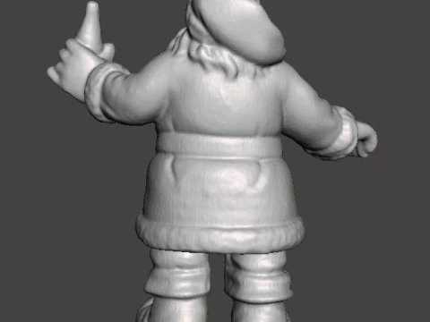 サンタクロース コカコーラ クリスマス ヴィンテージ プロモーション フィギュア モデル スタチュー オーナメント 3Dプリントモデル