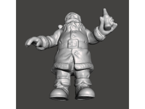 SANTA CLAUS COCA COLA CHRISTMAS VINTAGE PROMOTIONAL FIGURE MODEL STATUE ORNAMENT Modelo de impresión 3D