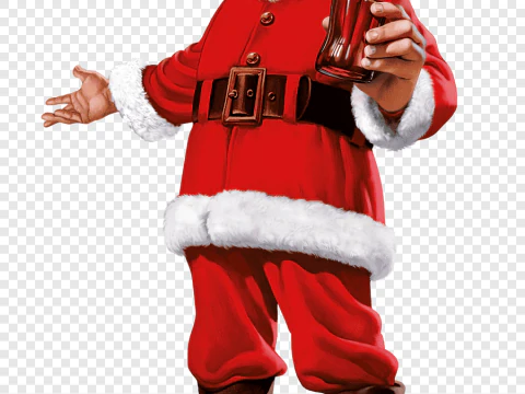 サンタクロース コカコーラ クリスマス ヴィンテージ プロモーション フィギュア モデル スタチュー オーナメント 3Dプリントモデル