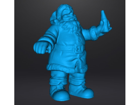 SANTA CLAUS COCA COLA CHRISTMAS VINTAGE PROMOTIONAL FIGURE MODEL STATUE ORNAMENT Modelo de impresión 3D