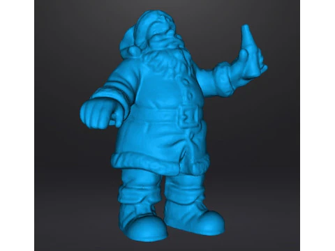 サンタクロース コカコーラ クリスマス ヴィンテージ プロモーション フィギュア モデル スタチュー オーナメント 3Dプリントモデル