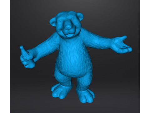 POLAR BEAR COCA COLA CHRISTMAS VINTAGE PROMOTIONAL FIGURE MODEL STATUE ORNAMENT 3D 打印模型