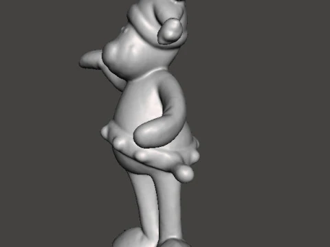 RUDOLPH DAS RENTIER COCA COLA WEIHNACHTEN VINTAGE WERBEFIGUR MODELL STATUE ORNAMENT 3D Druckmodell