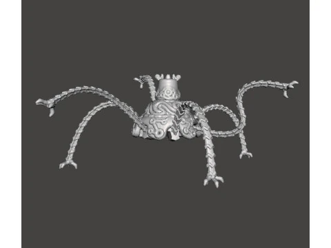 BOTW GUARDIAN MINIATURE MODEL FOR FANTASY GAMES RPG AND DND 3D Print Model