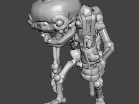 STALKOBLIN MONSTER MINIATURE MODEL FOR FANTASY GAMES RPG DND 3Dプリントモデル