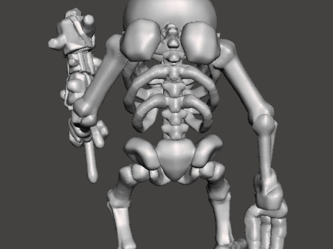 STALKOBLIN MONSTER MINIATURE MODEL FOR FANTASY GAMES RPG DND 3Dプリントモデル
