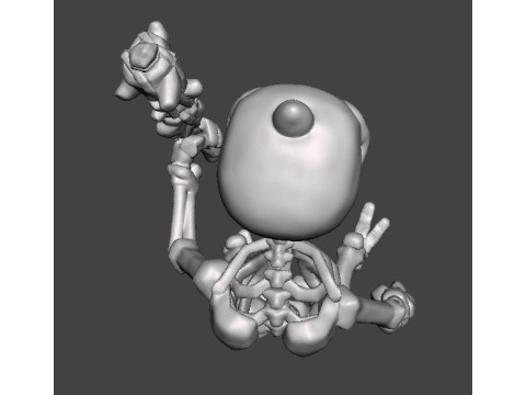 STALKOBLIN MONSTER MINIATURE MODEL FOR FANTASY GAMES RPG DND 3Dプリントモデル