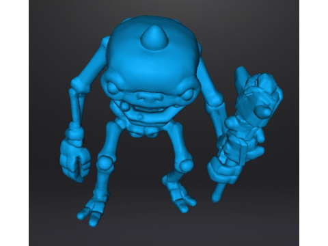 STALKOBLIN MONSTER MINIATURE MODEL FOR FANTASY GAMES RPG DND 3Dプリントモデル