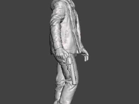 RE ETHAN WINTERS MINIATURE MODEL FOR HORROR OR SCIFI GAMES RPG DND 3Dプリントモデル