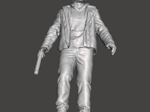 RE ETHAN WINTERS MINIATURE MODEL FOR HORROR OR SCIFI GAMES RPG DND 3Dプリントモデル